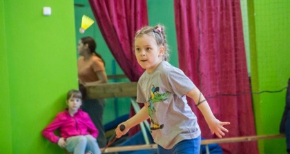 Навыки владения ракеткой и воланом продемонстрировали участники Олимпийских дней молодежи Гродненской области