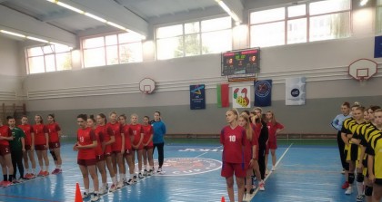 В Гродно состоялся I тур Олимпийских дней молодежи Гродненской области по гандболу среди девушек 2005-2006 гг.р.