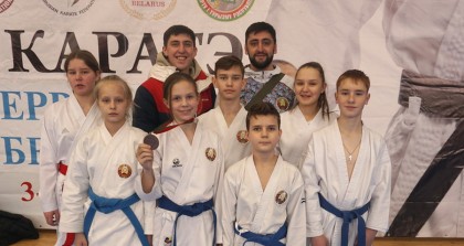 Сборная команда Гродненской области приняла участие в первенстве Республики Беларусь по каратэ