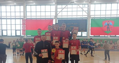 Юные волейболисты Гродненской области стали призерами республиканских соревнований