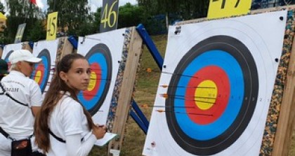 Команда девушек Гродненской области завоевала серебро первенства Беларуси по стрельбе из лука