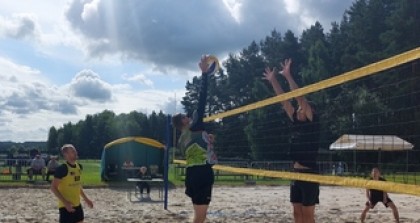 В Гродненской области стартовал сезон у волейболистов-пляжников