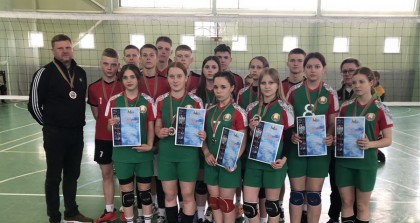 Команды девушек и юношей Мостовского района вошли в элиту детского республиканского волейбола