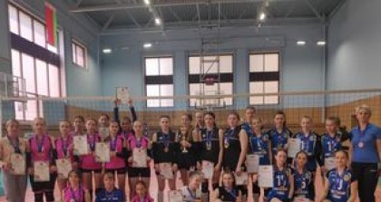 Определены победители спартакиады Гродненской области по волейболу среди девушек 2008-2009 гг.р.