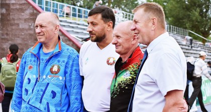 22-23 июля в Минске проходил Открытый турнир Республики Беларусь по легкой атлетике среди ветеранов