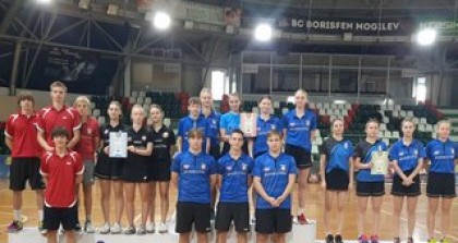 Команда Гродненской области – чемпион Олимпийских дней молодежи Республики Беларусь по теннису настольному