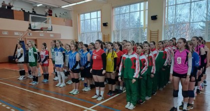 Первенство Гродненской области по волейболу среди юношей и девушек 2008-2009 годов рождения принимали в Гродно