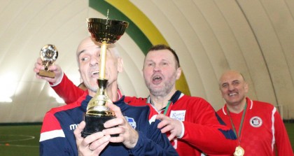 Международный турнир по мини-футболу среди ветеранов с участием команд Беларуси-России-Литвы прошел в Гродно